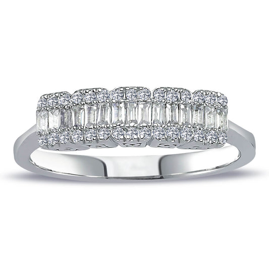 Baguette Diamond Five-Stone Ring