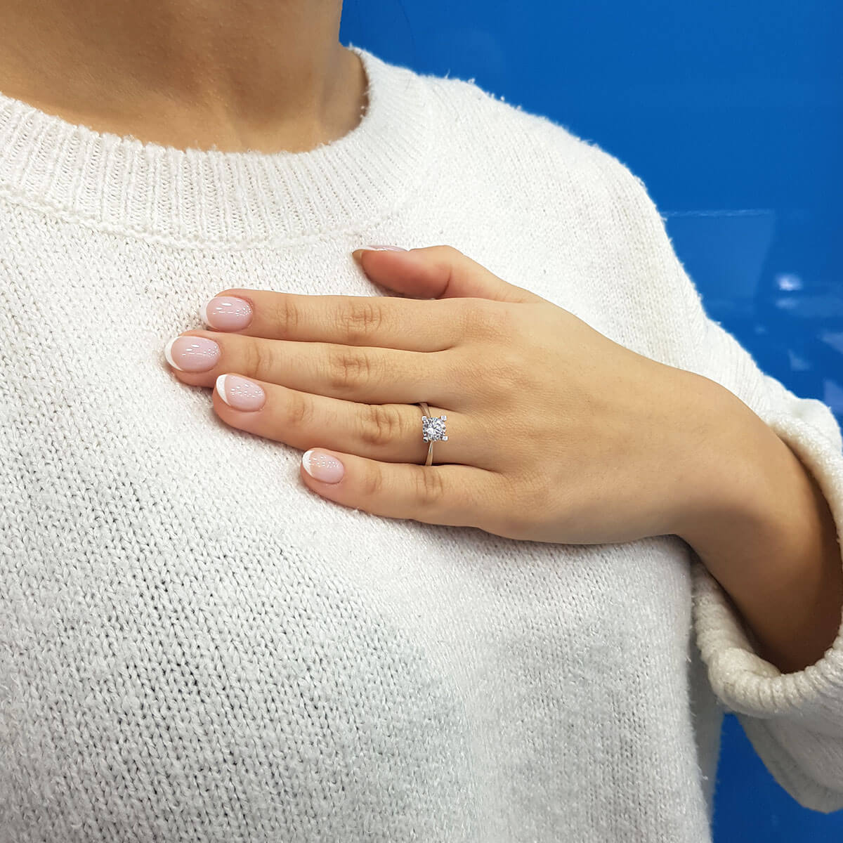 1 Carat Diamond Solitaire Ring