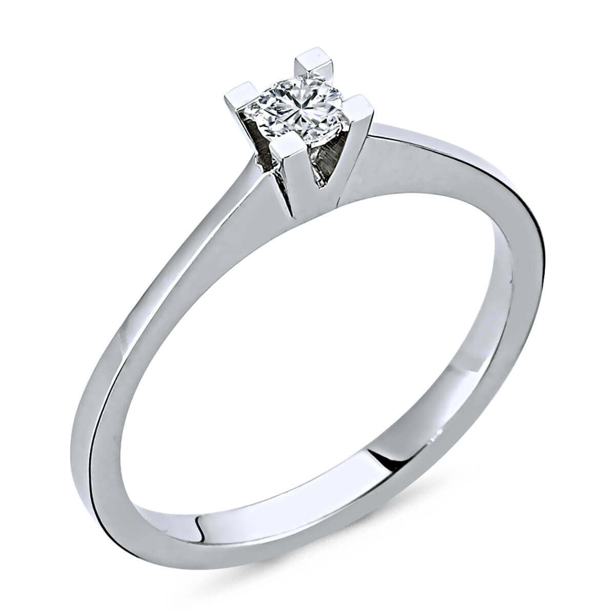 0.12 Carat Diamond Solitaire Ring