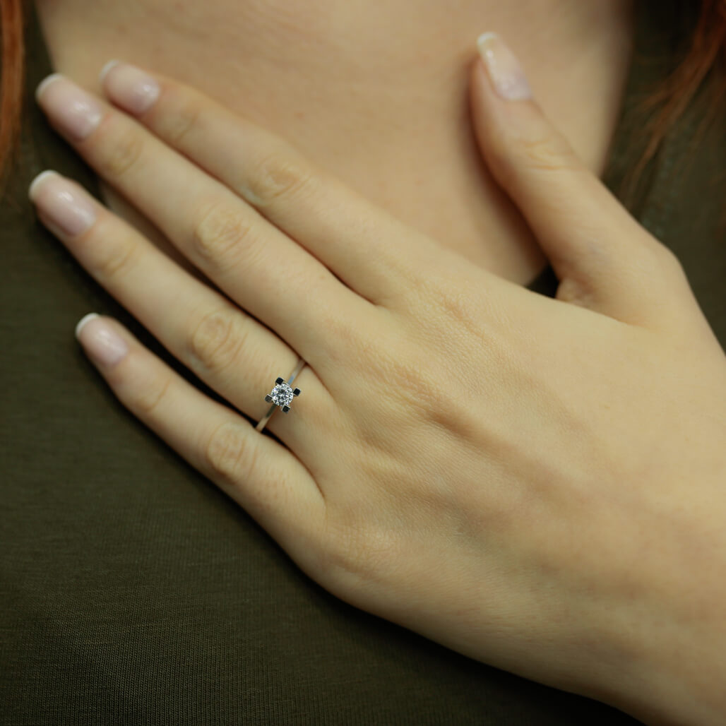 0.29 Carat Diamond Solitaire Ring