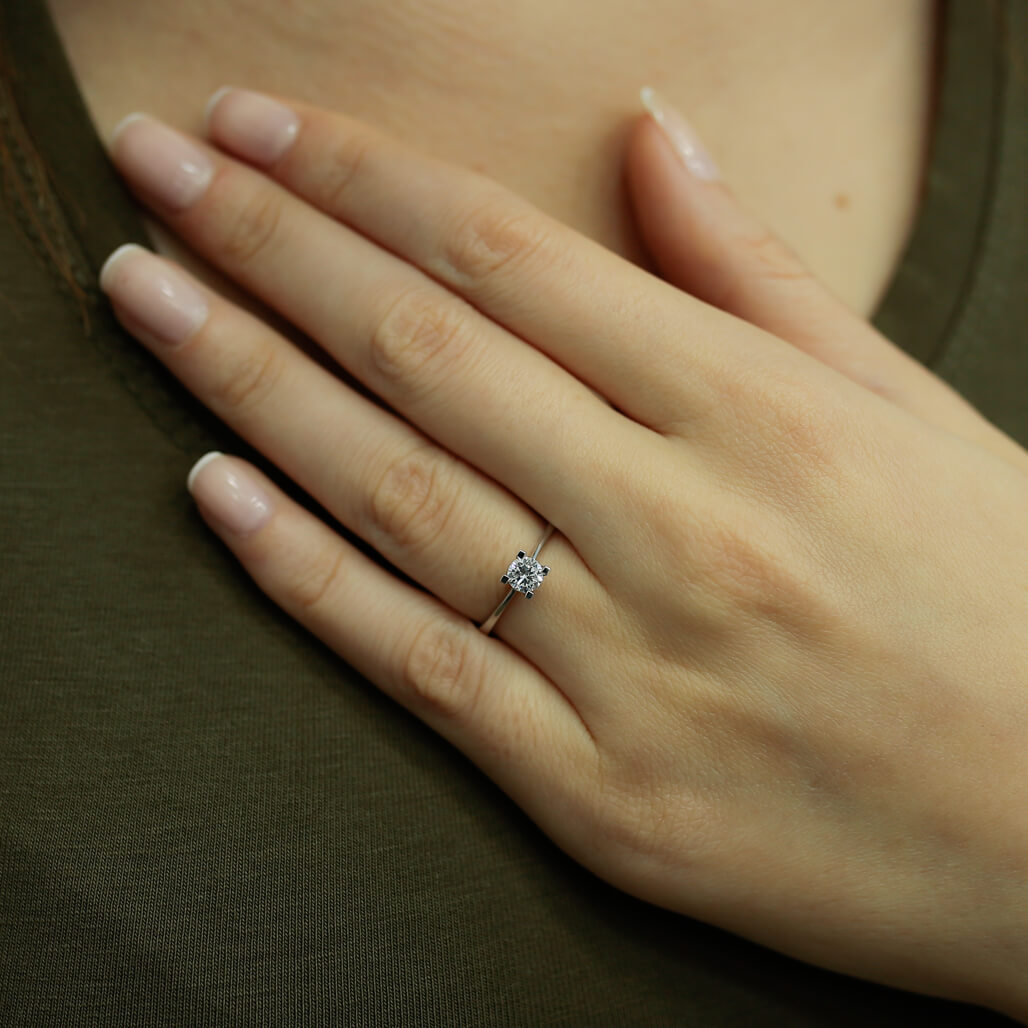 0.30 Carat Diamond Solitaire Ring