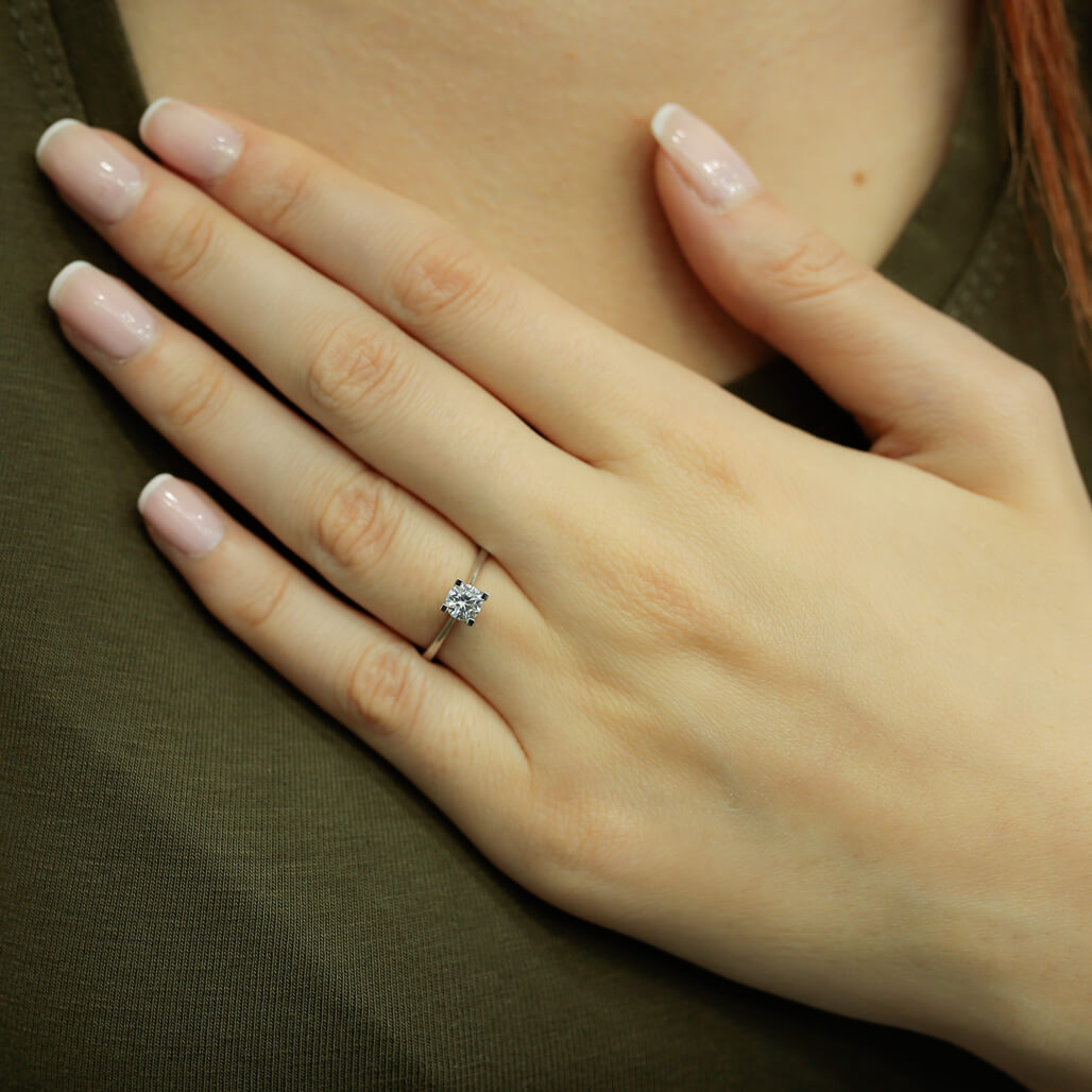 0.40 Carat Diamond Solitaire Ring