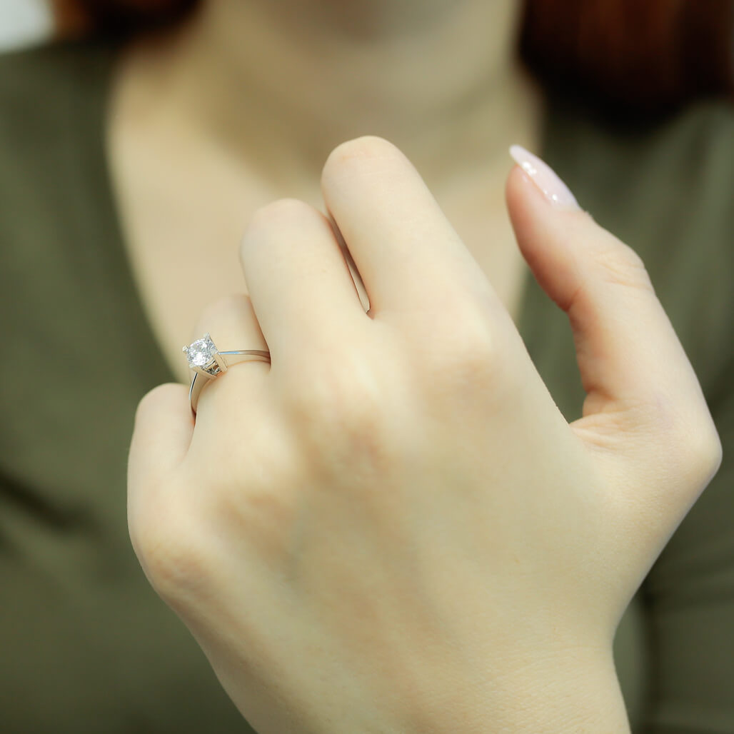 0.55 Carat Diamond Solitaire Ring