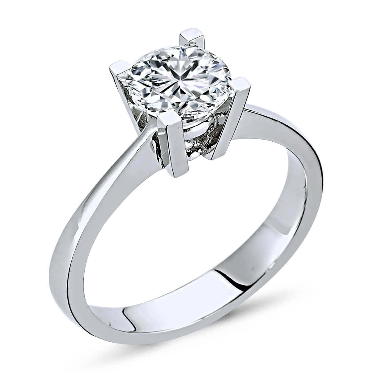 1 Carat Diamond Solitaire Ring