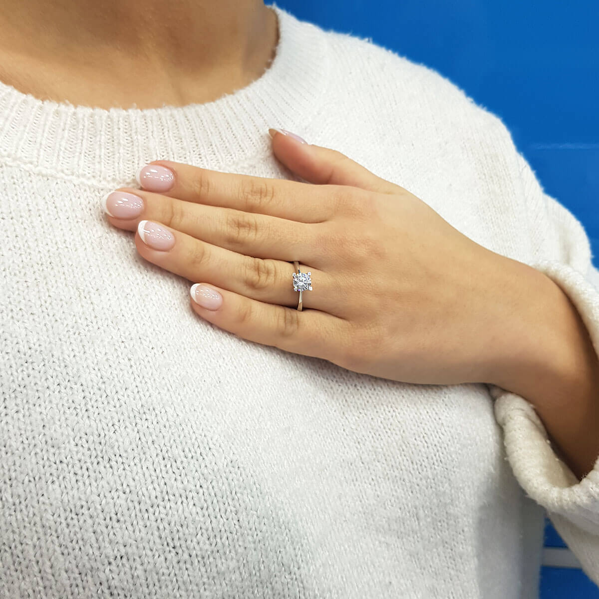 1 Carat Diamond Solitaire Ring