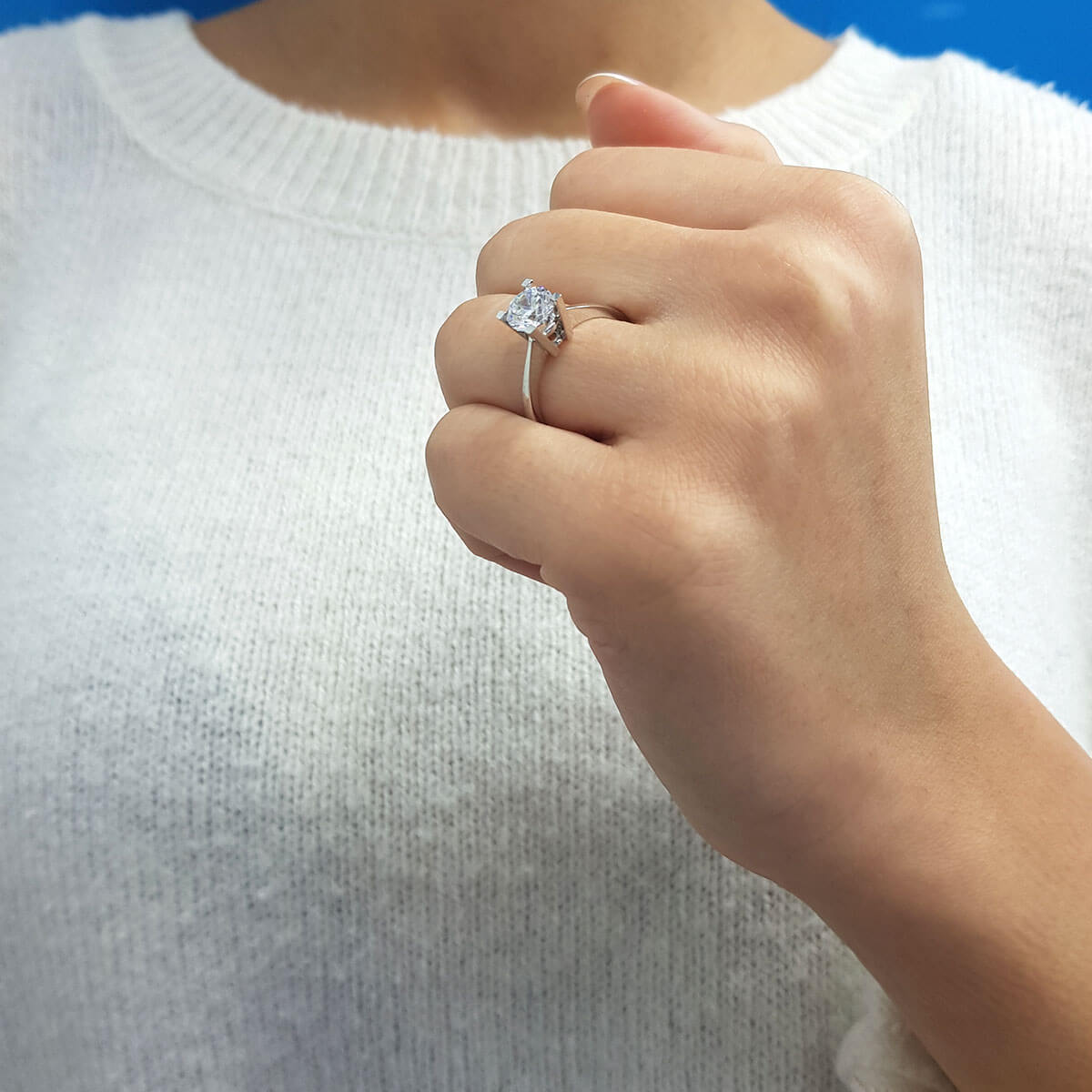 1 Carat Diamond Solitaire Ring