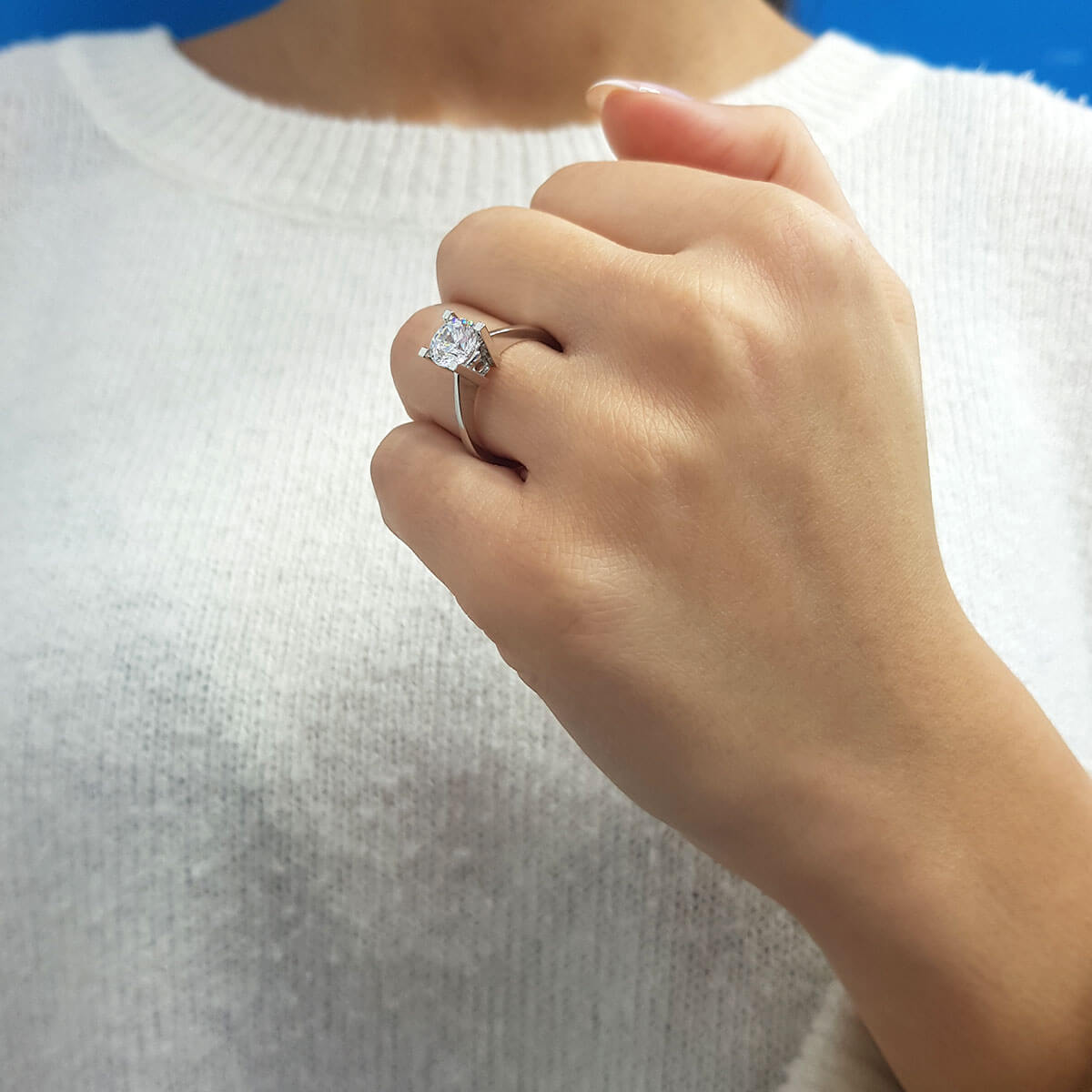 1.50 Carat Diamond Solitaire Ring