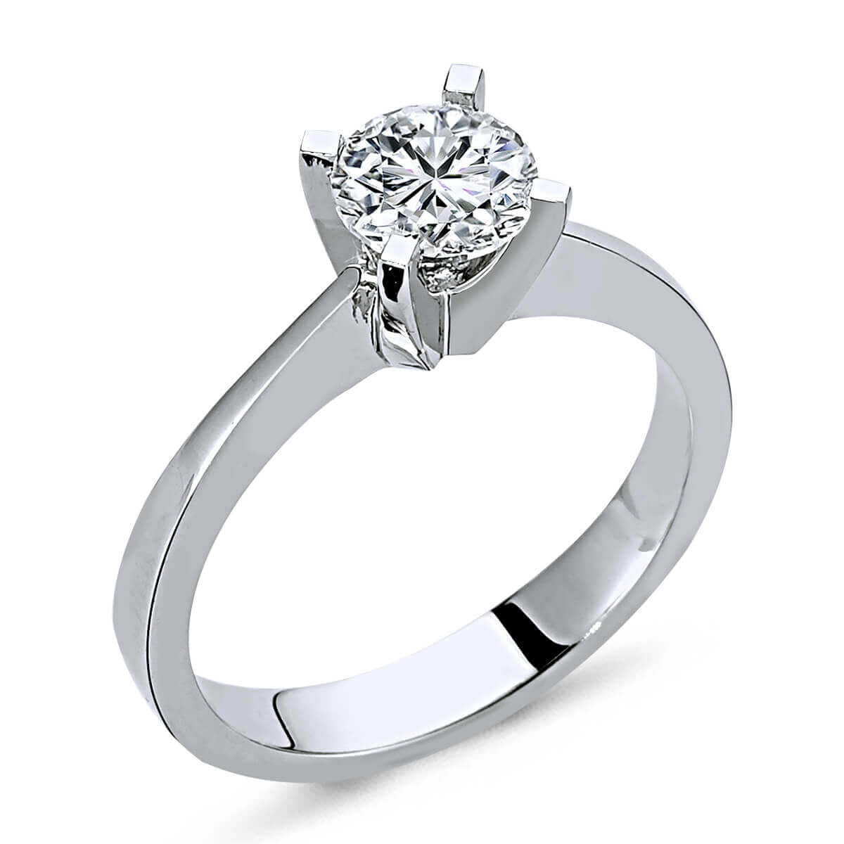 0.82 Carat Diamond Solitaire Ring