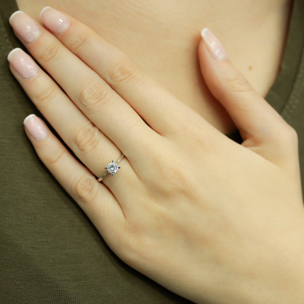 0.38 Carat Diamond Solitaire Ring