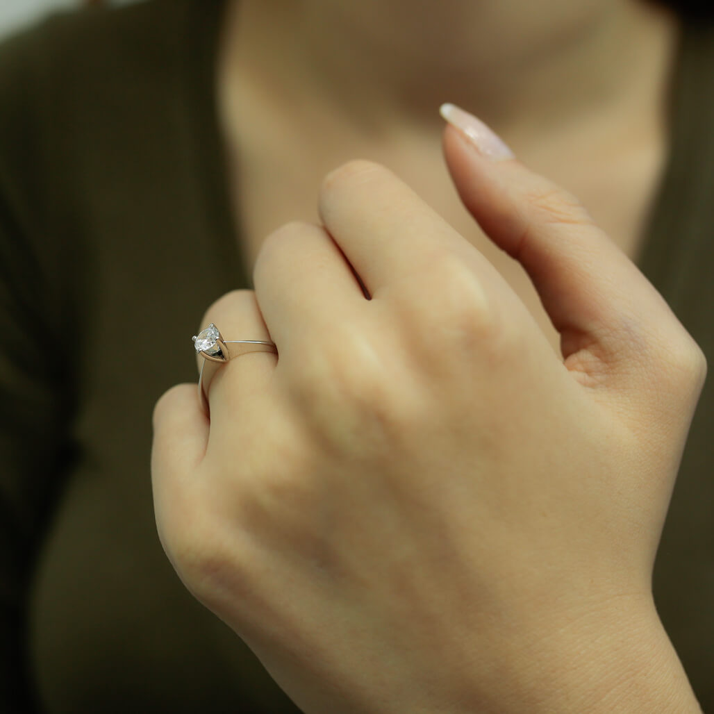 0.45 Carat Diamond Solitaire Ring