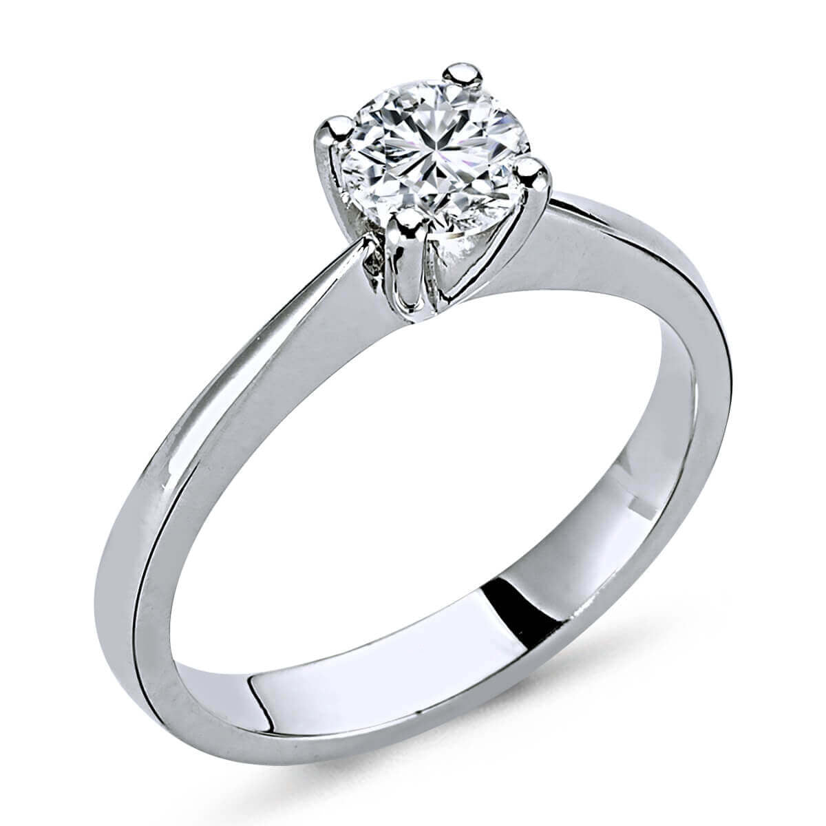 0.52 Carat Diamond Solitaire Ring
