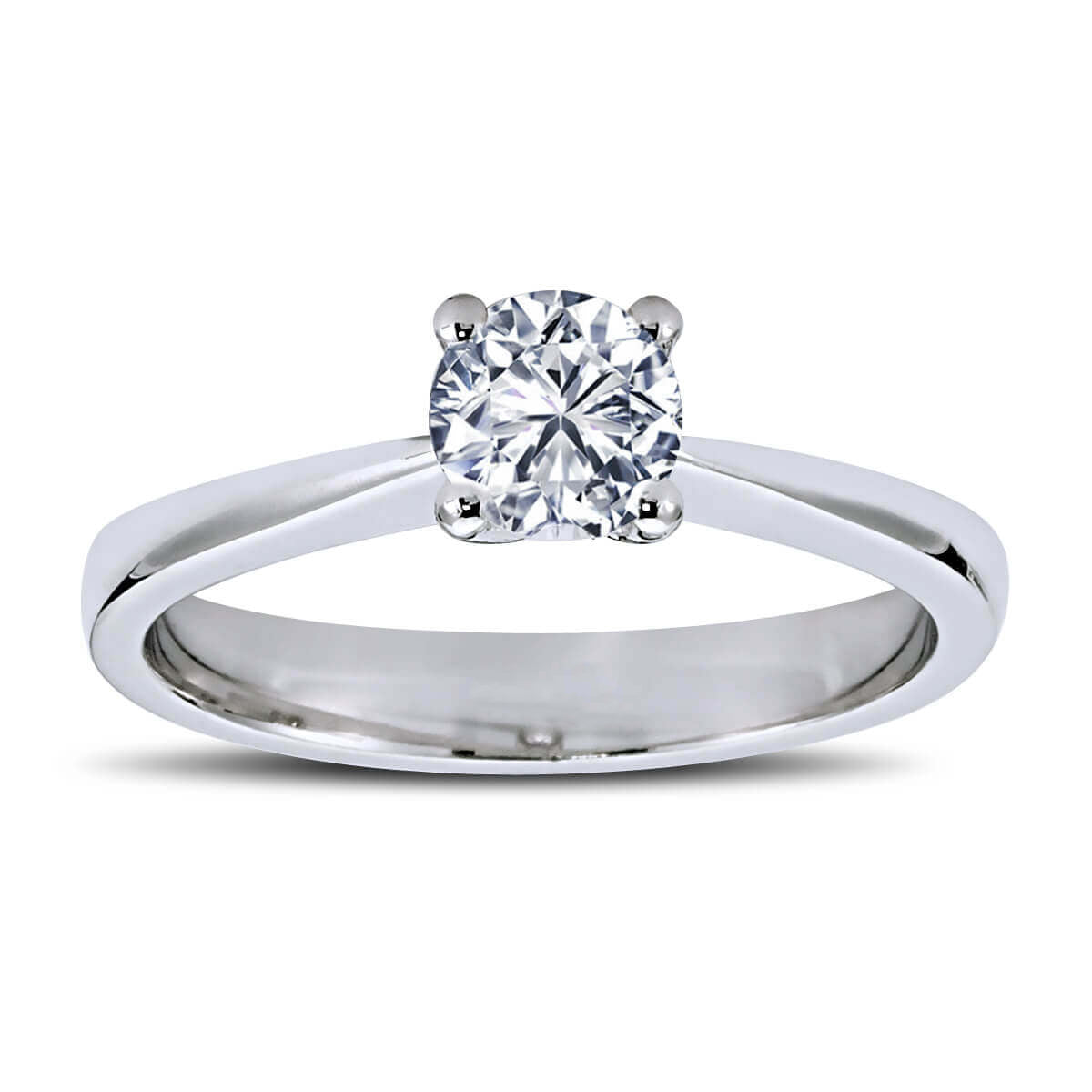 0.52 Carat Diamond Solitaire Ring