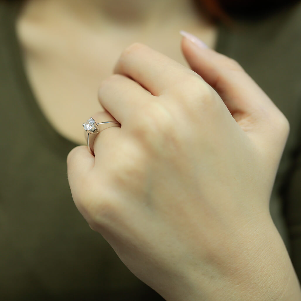 0.65 Carat Diamond Solitaire Ring