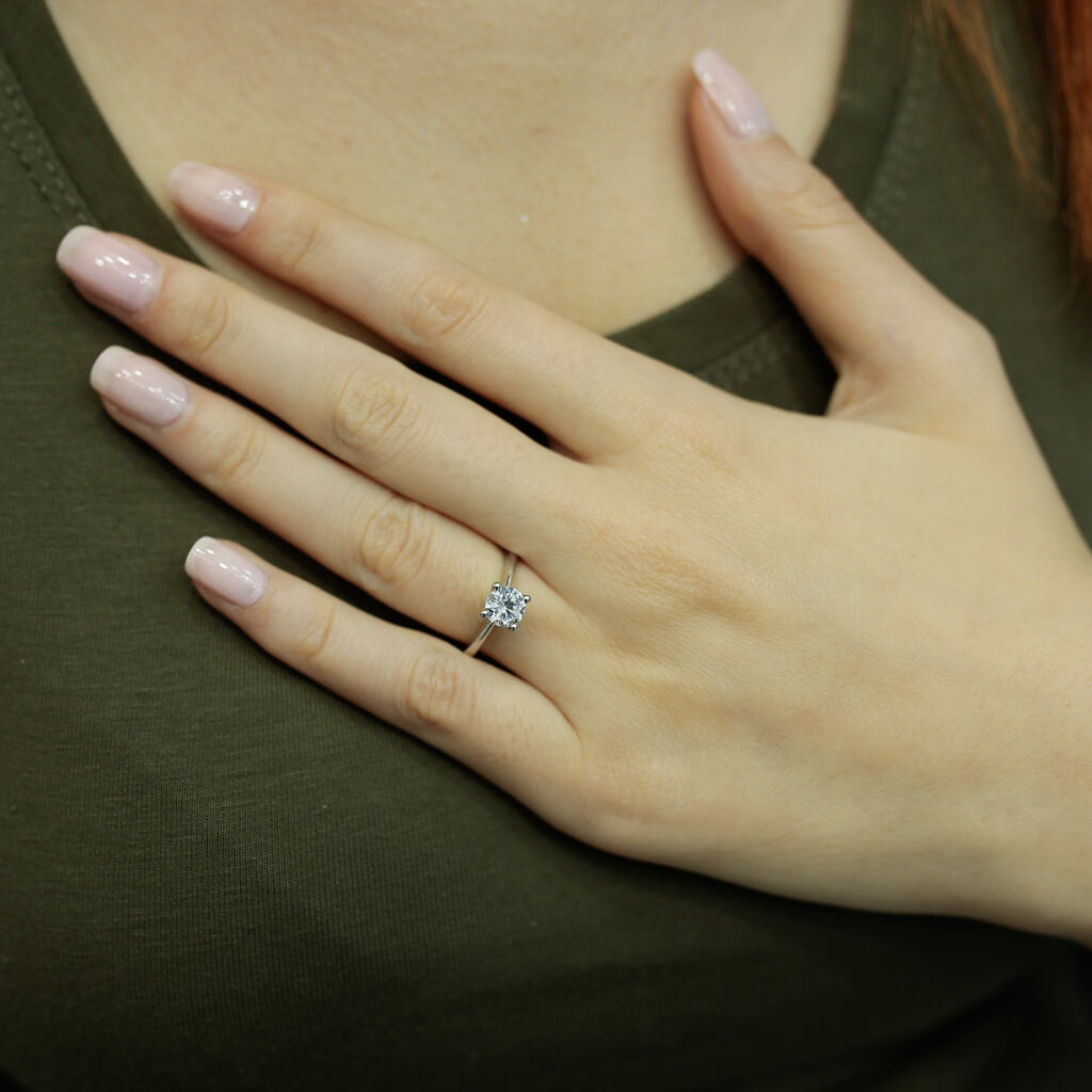 1.02 Carat Diamond Solitaire Ring