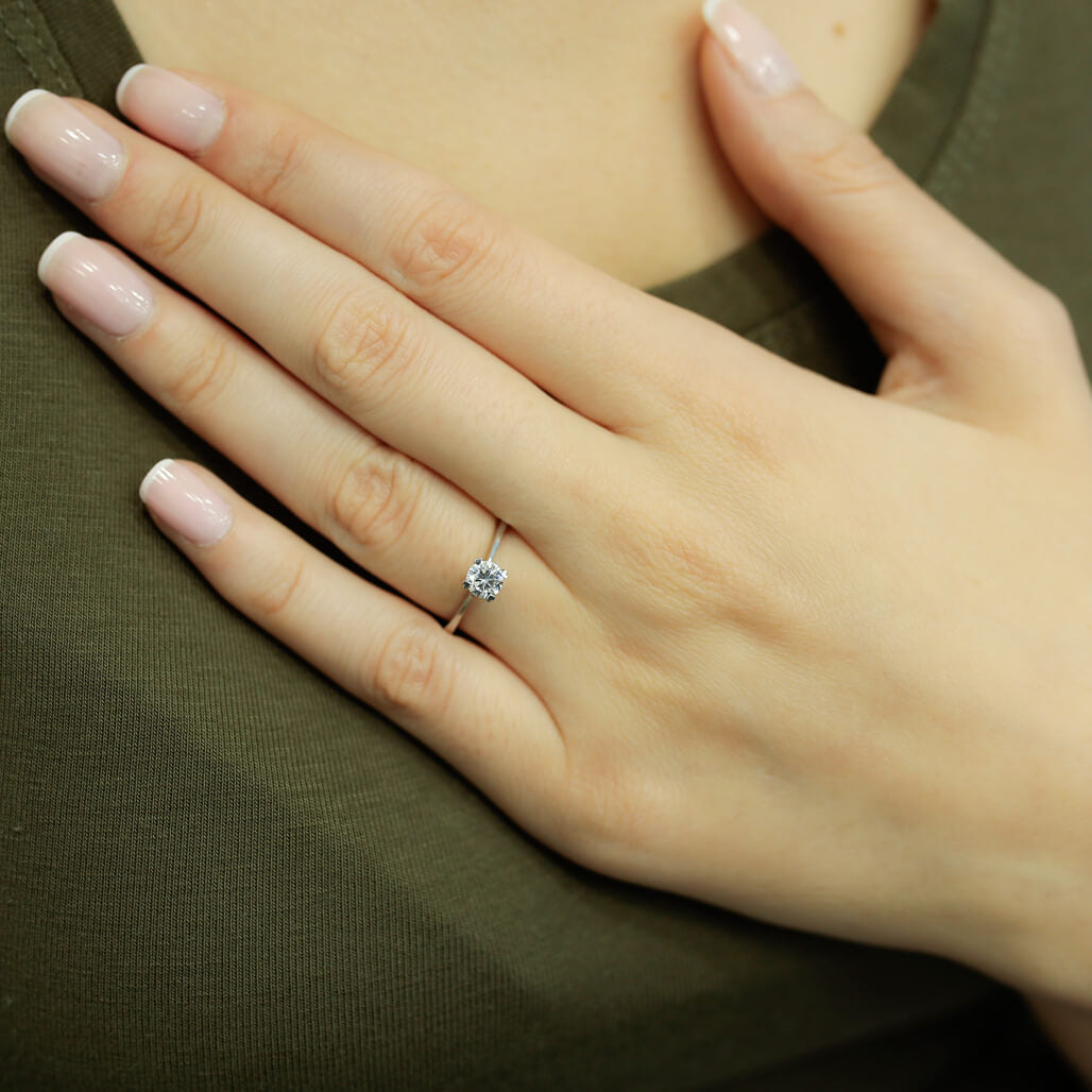 0.38 Carat Diamond Solitaire Ring