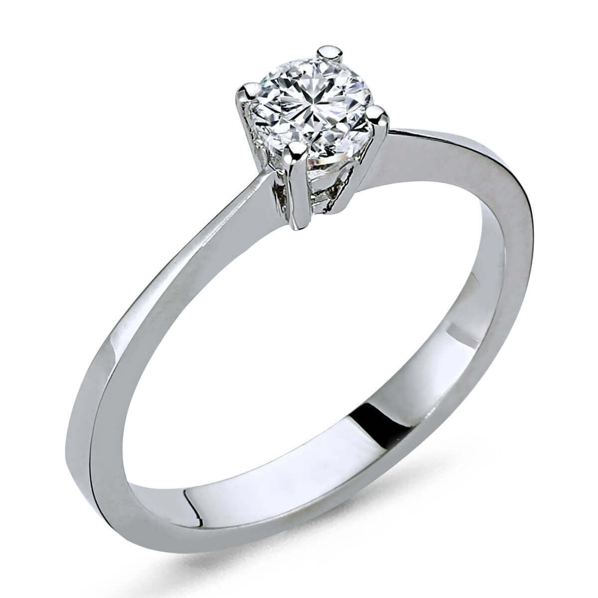 0.34 Carat Diamond Solitaire Ring
