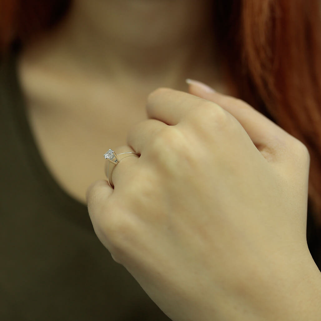 0.34 Carat Diamond Solitaire Ring