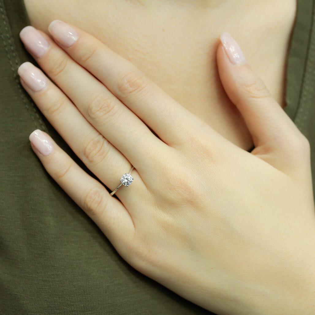 0.54 Carat Diamond Solitaire Ring