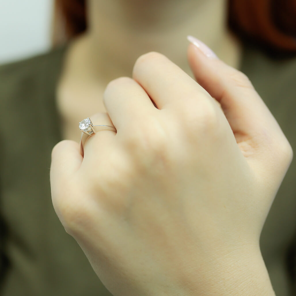 0.54 Carat Diamond Solitaire Ring