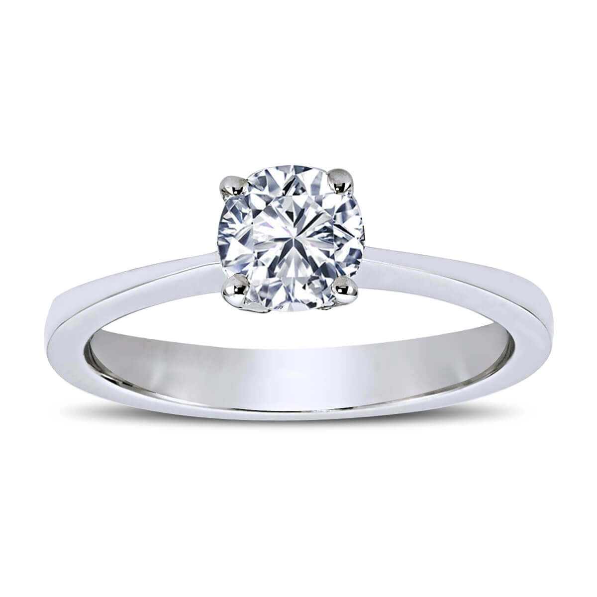 0.72 Carat Diamond Solitaire Ring