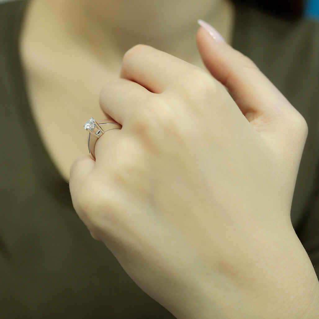 0.62 Carat Diamond Solitaire Ring