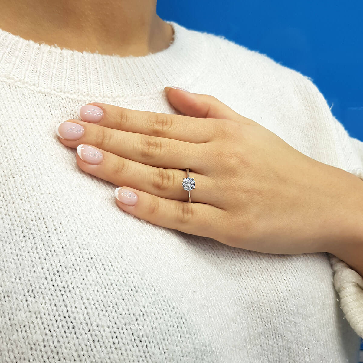 1 Carat Diamond Solitaire Ring