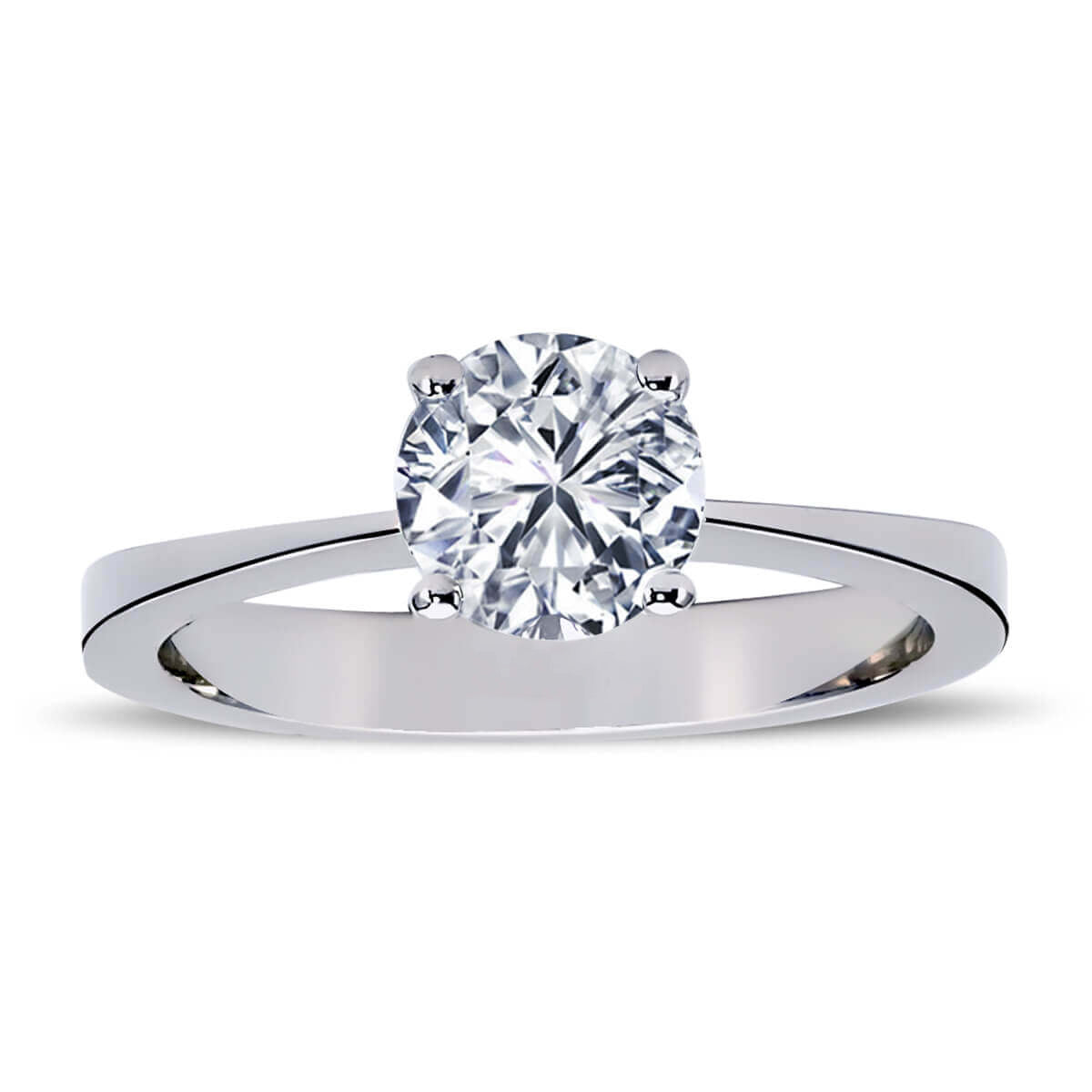 1 Carat Diamond Solitaire Ring