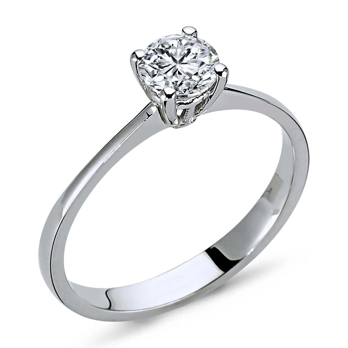 0.50 Carat Diamond Solitaire Ring