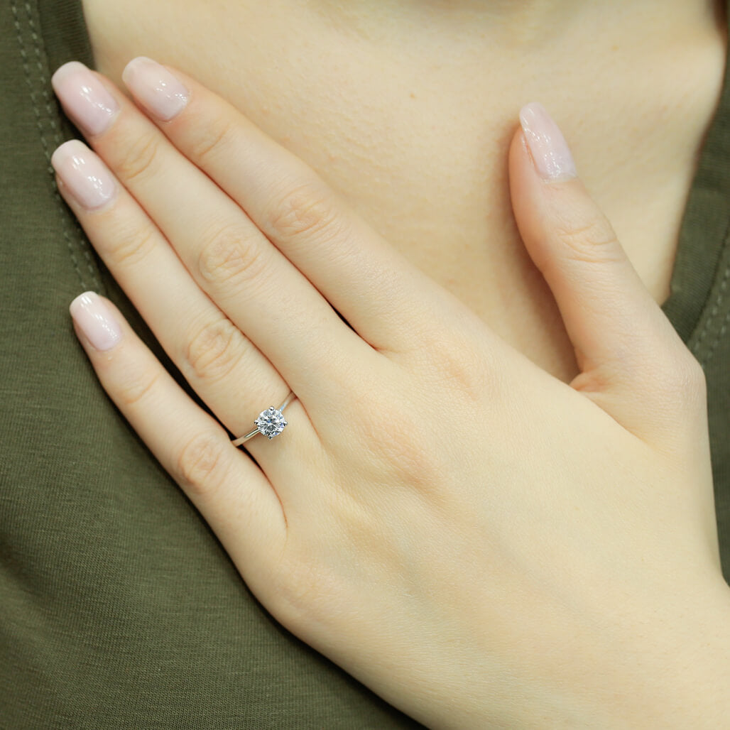 0.60 Carat Diamond Solitaire Ring