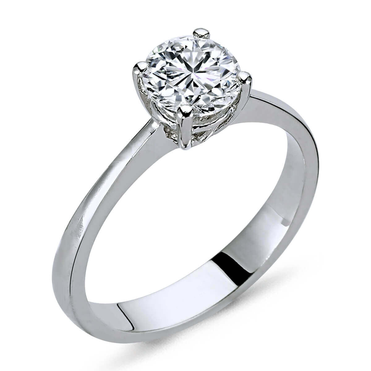 0.89 Carat Diamond Solitaire Ring - GIA Certified
