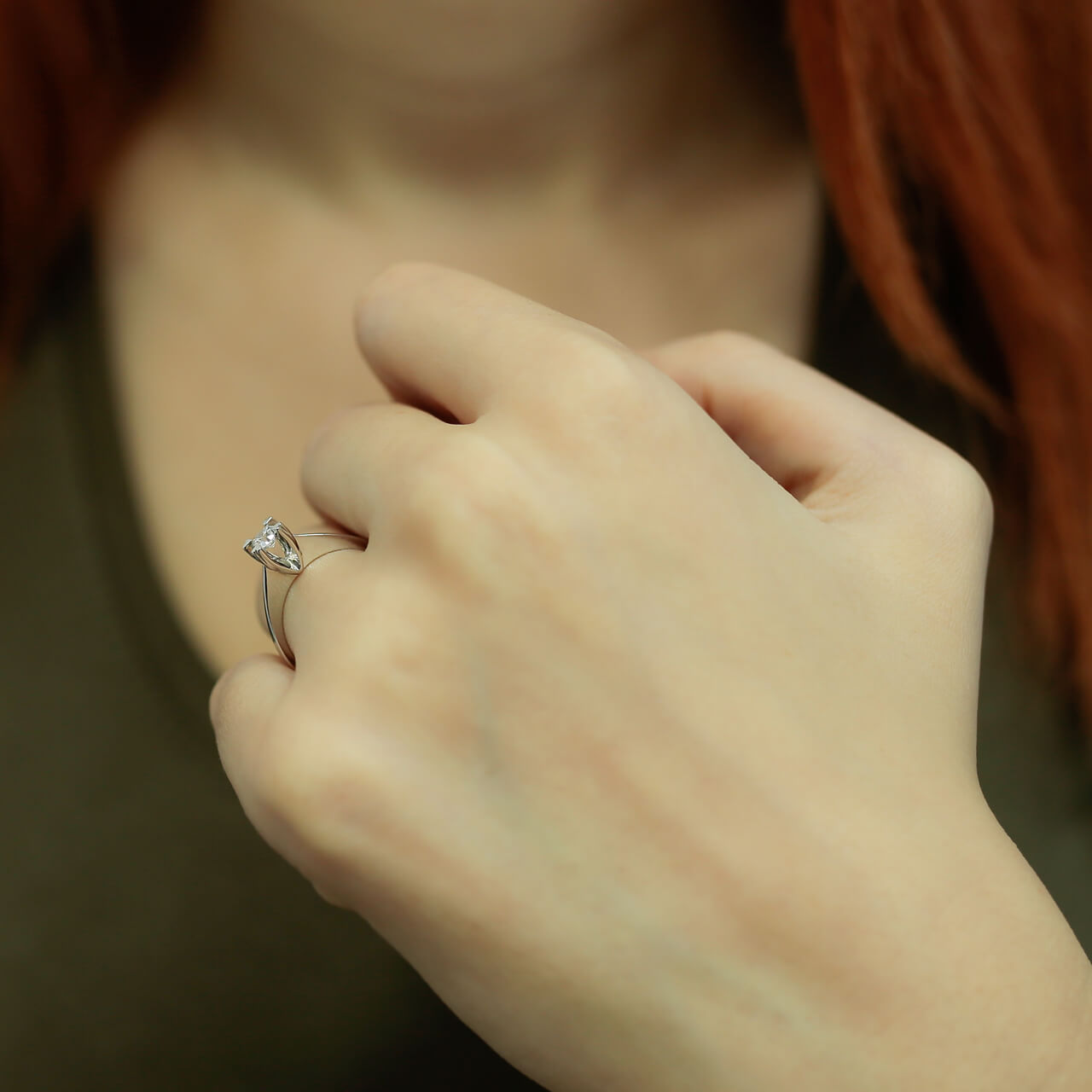 0.22 Carat Diamond Solitaire Ring