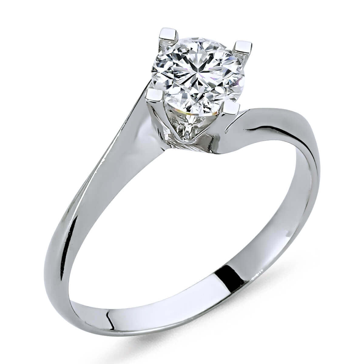 I-VS1 0.71 Carat Diamond Solitaire Ring