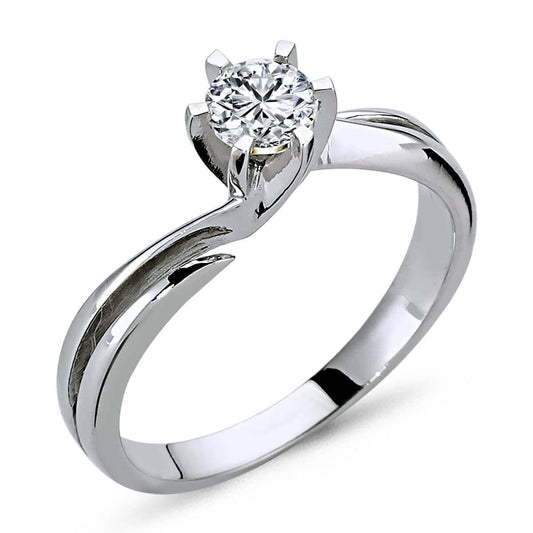 0.35 Carat Diamond Solitaire Ring