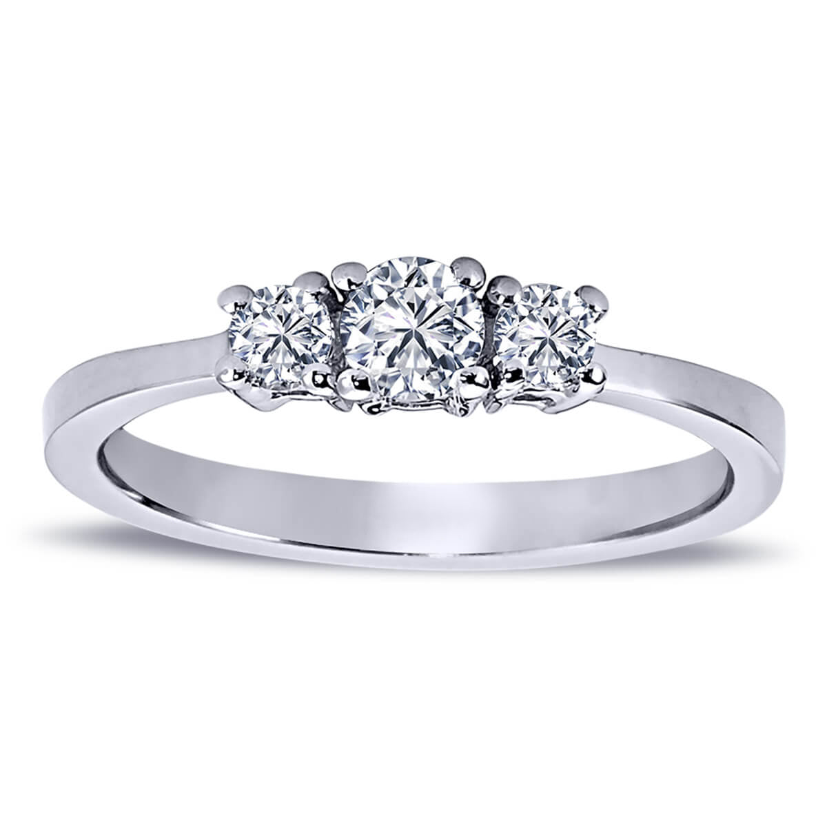 0.35 Carat Diamond Tria Ring