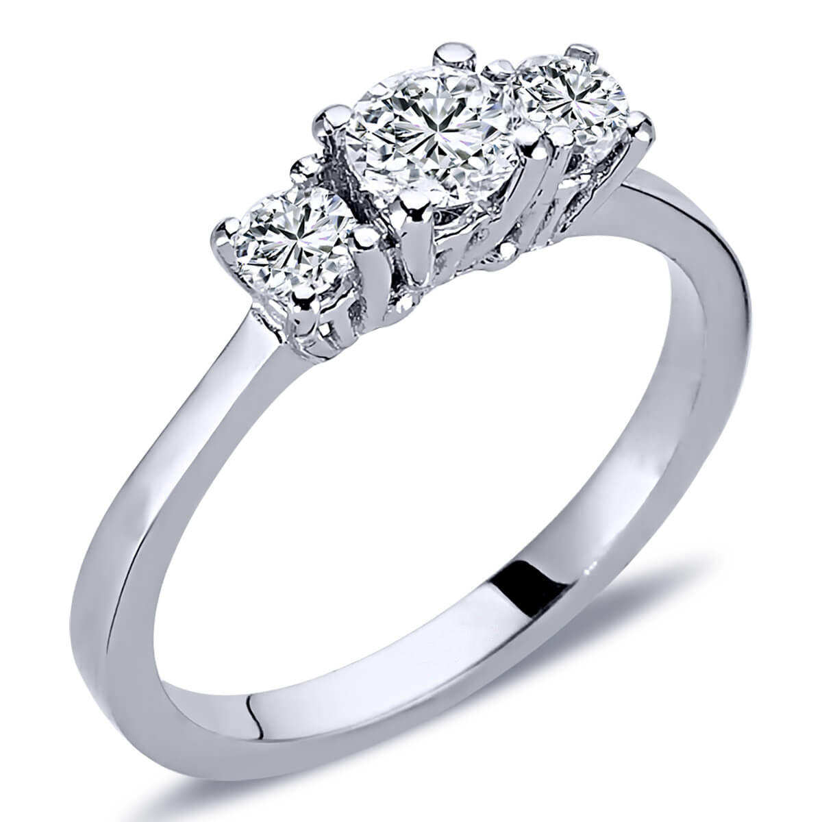 0.50 Carat Diamond Tria Ring