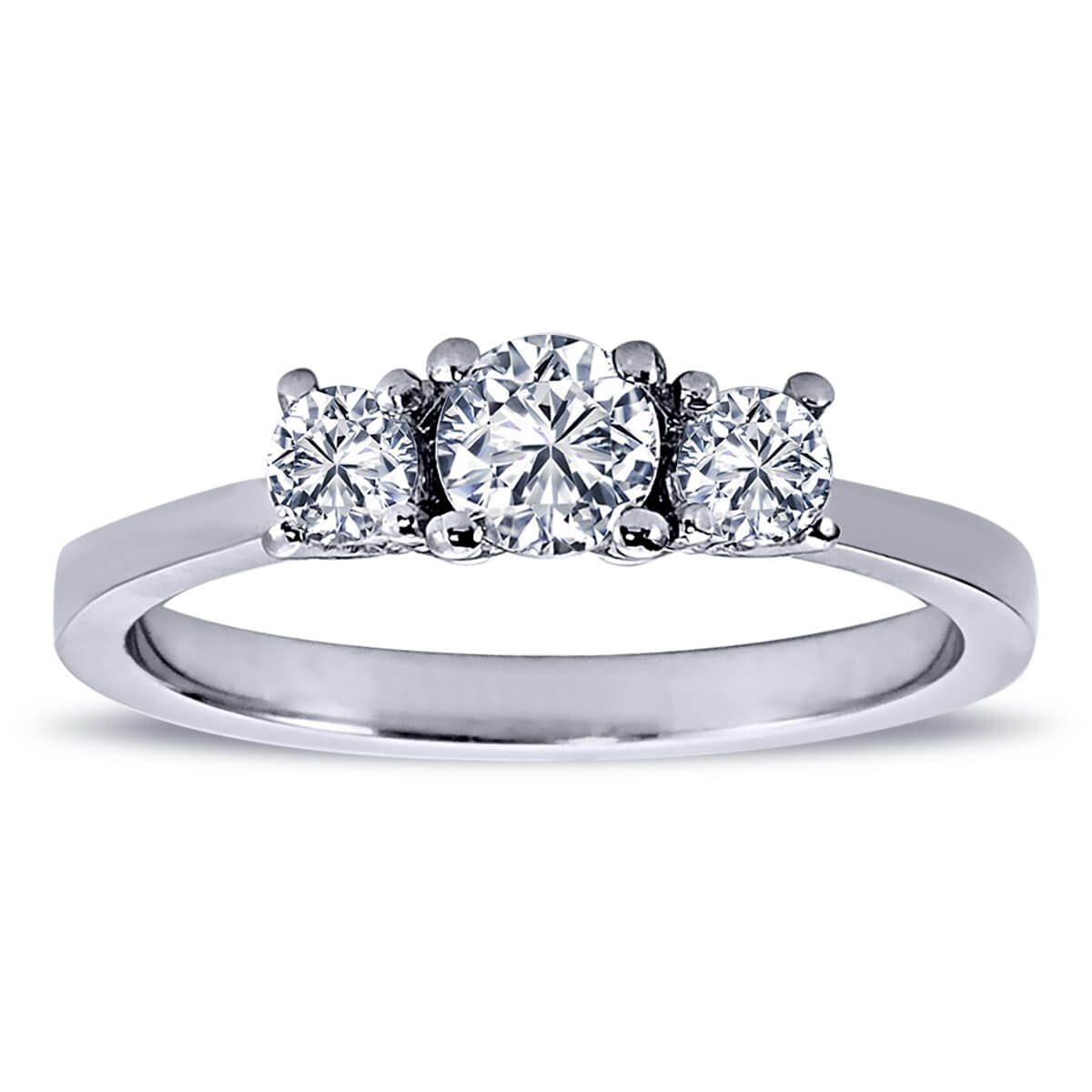 0.50 Carat Diamond Tria Ring