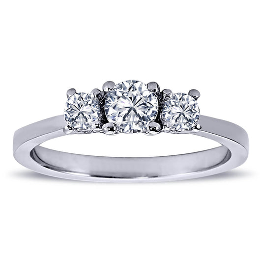 0.50 Carat Diamond Tria Ring