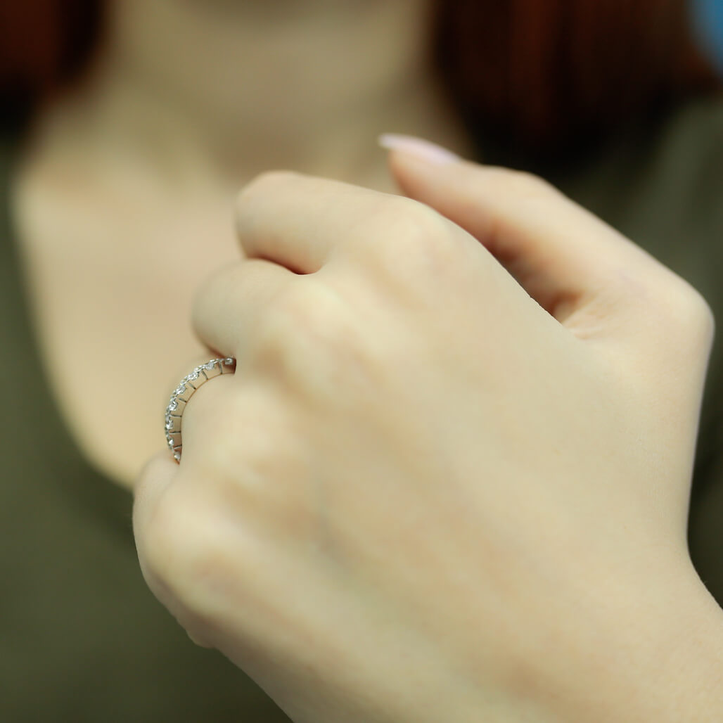 0.74 Carat Diamond Eternity Ring