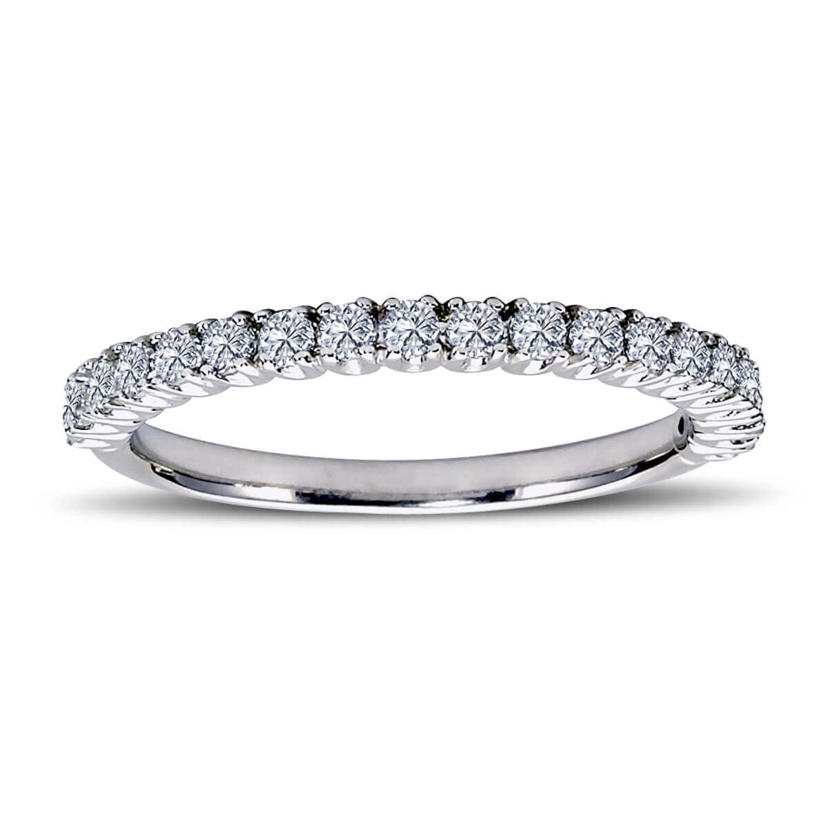 0.44 Carat Diamond Half Ring