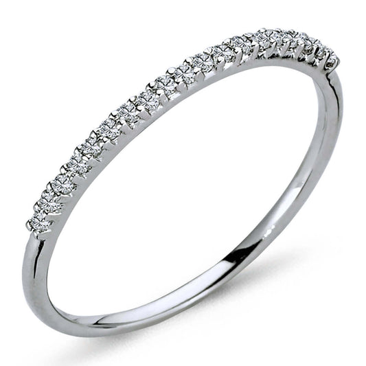 0.10 Carat Diamond Half Ring