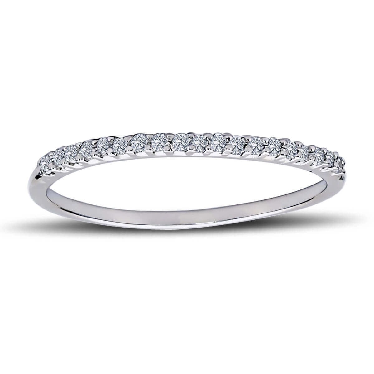 0.10 Carat Diamond Half Ring