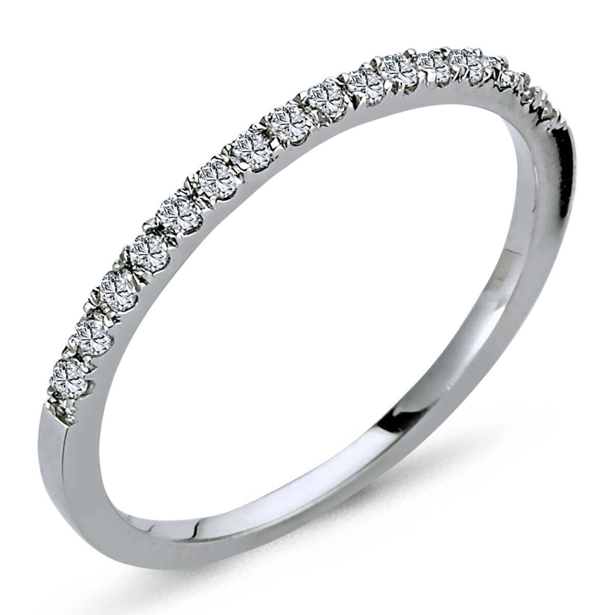 0.15 Carat Diamond Half Ring