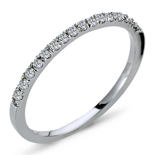 0.15 Carat Diamond Half Ring