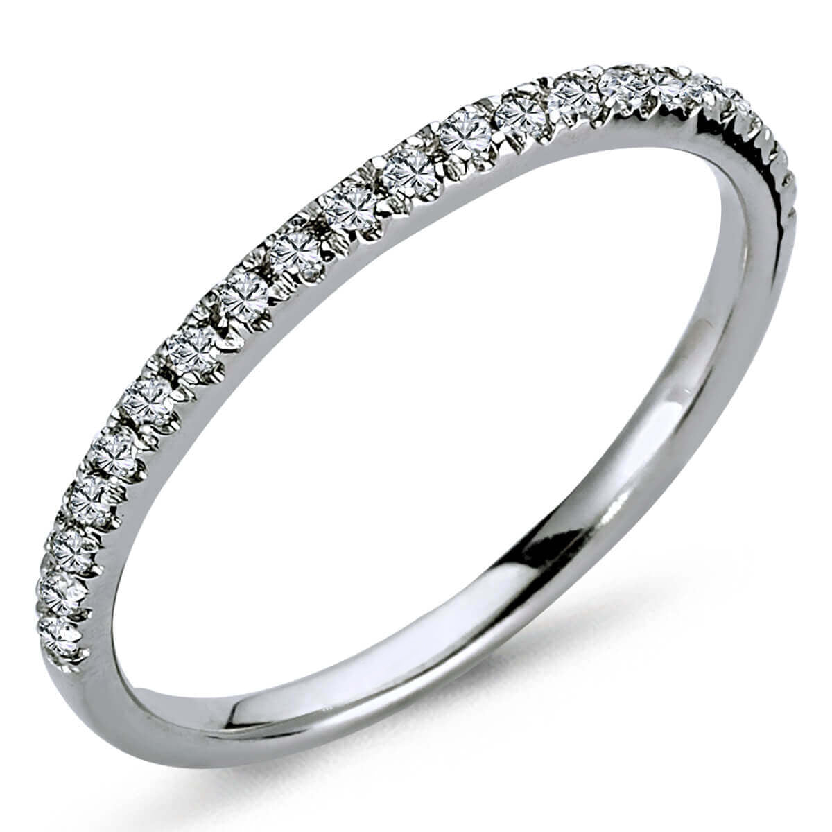 0.15 Carat Diamond Half Ring