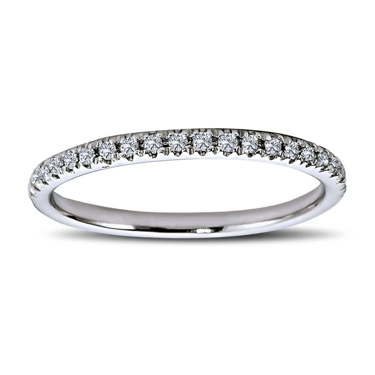 0.15 Carat Diamond Half Ring