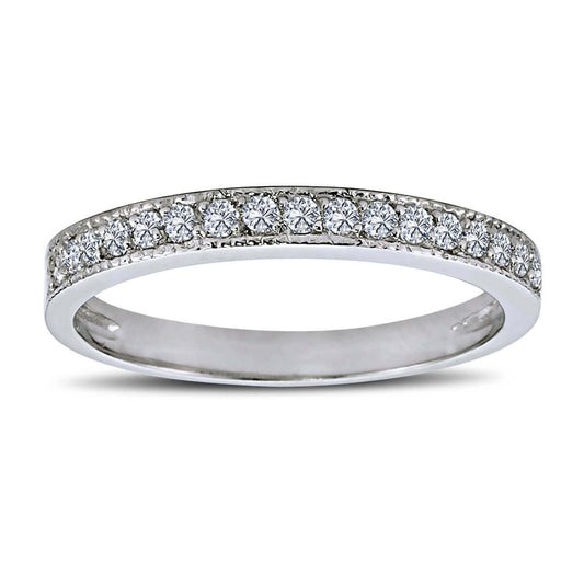0.23 Carat Diamond Half Ring