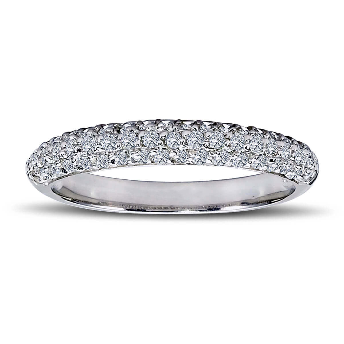 0.39 Carat Diamond Half Ring