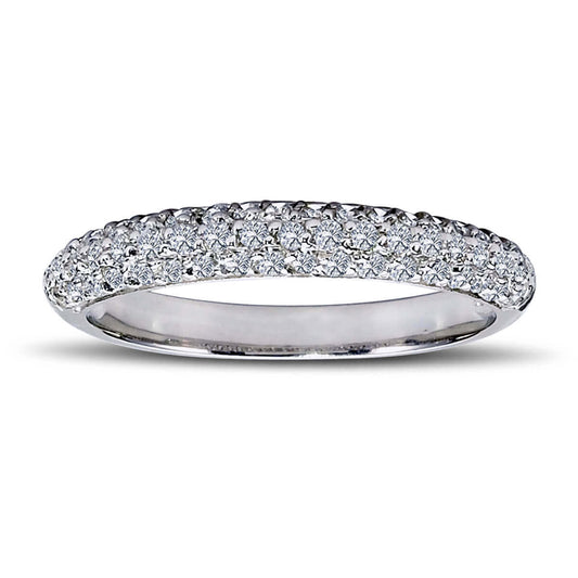 0.39 Carat Diamond Half Ring