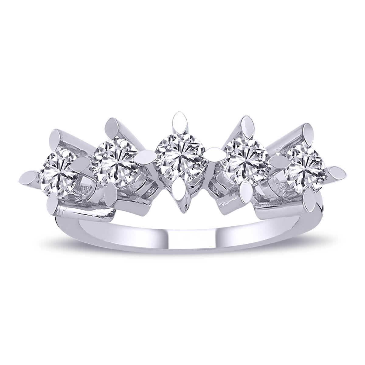 0.95 Carat Diamond Five-Stone Ring