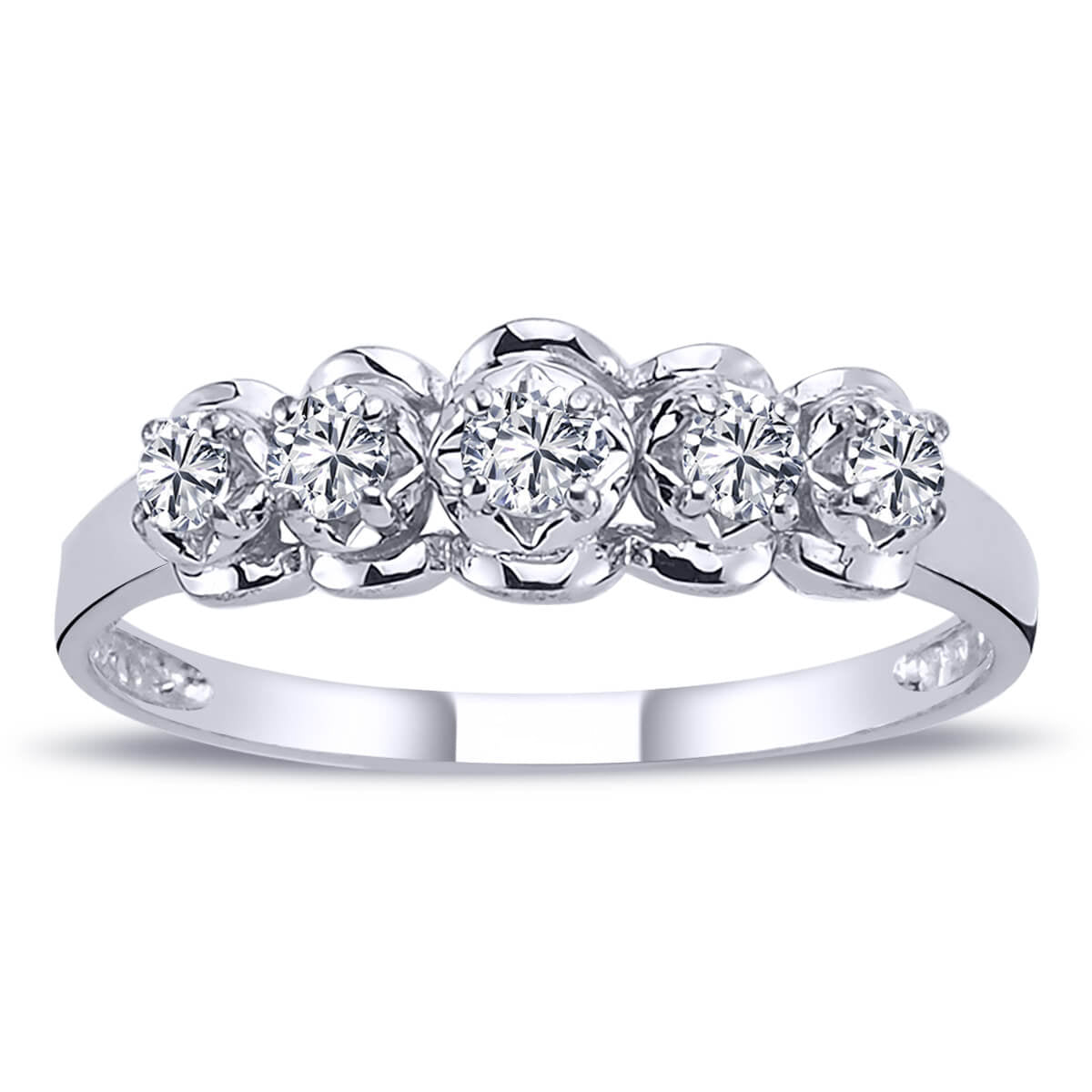 0.28 Carat Diamond Five-Stone Ring